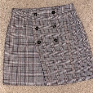 Plaid skirt
